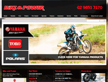 Tablet Screenshot of bikeandpower.com.au